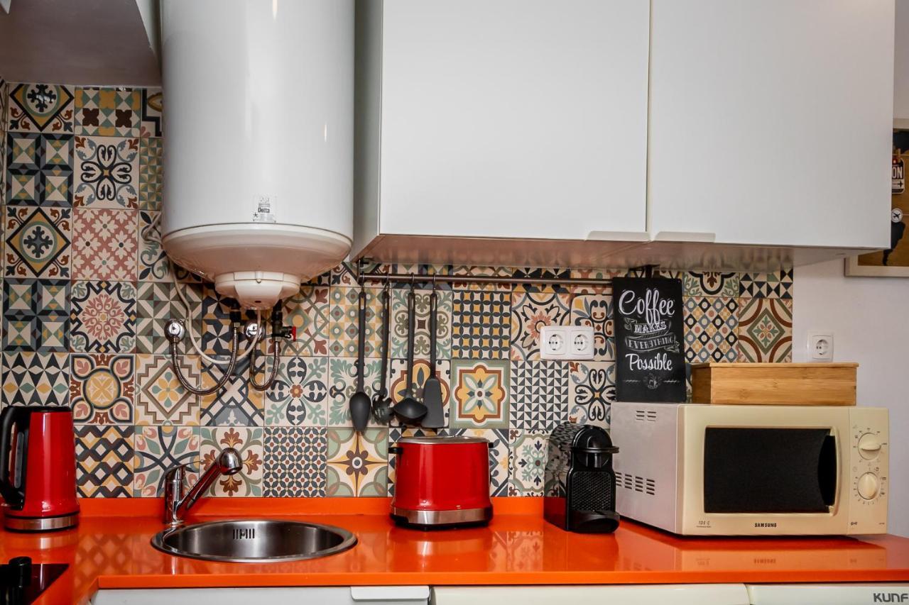 Apartamento 1 Quarto, Com Patio, Em Frente Praia Paço de Arcos Eksteriør bilde