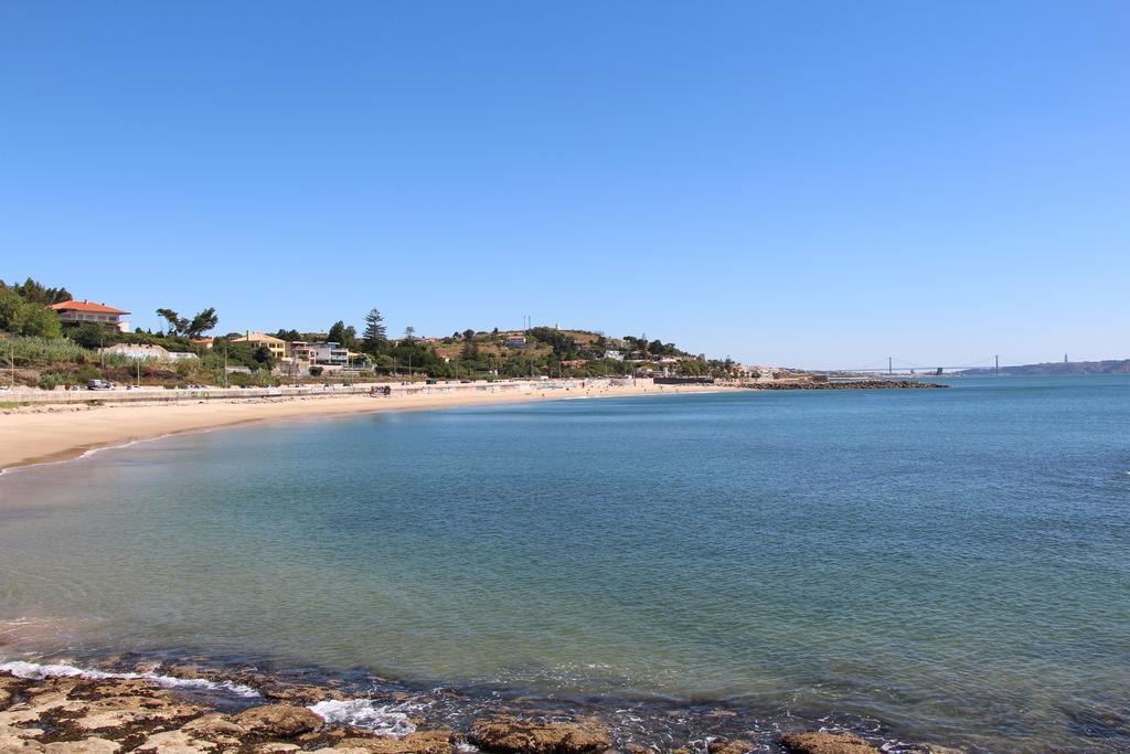 Apartamento 1 Quarto, Com Patio, Em Frente Praia Paço de Arcos Eksteriør bilde