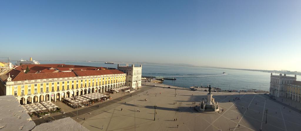 Apartamento 1 Quarto, Com Patio, Em Frente Praia Paço de Arcos Eksteriør bilde